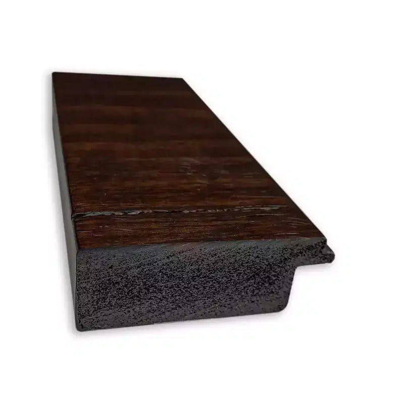 Specchio da parete stretto 21" x 27" Wildwood Brown non smussato