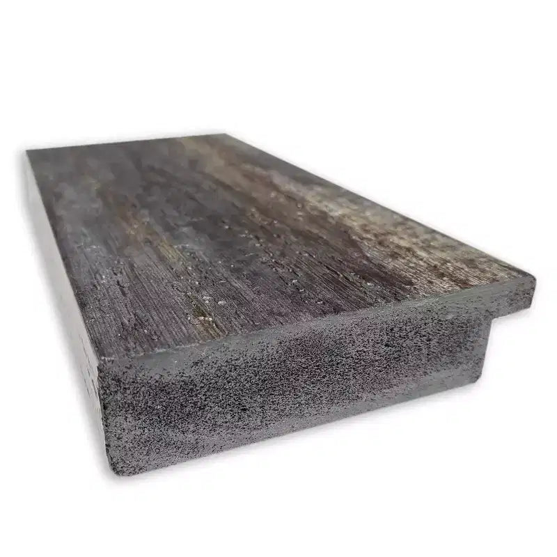 Specchio a figura intera da appoggio a terra Rustic Char, 29" x 65", non bisellato