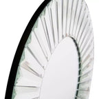 Specchio a figura intera rettangolare Apollo 60"x20" nero opaco