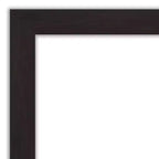Specchio da parete rettangolare moderno marrone scuro 42" x 31": Include hardware di montaggio
