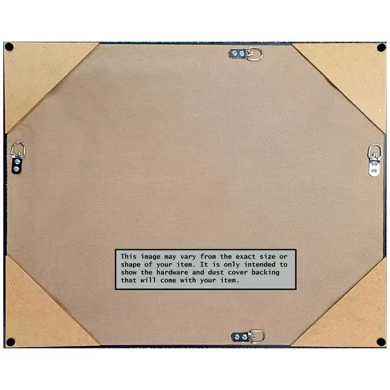 Specchio da parete rettangolare moderno marrone scuro 42" x 31": Include hardware di montaggio
