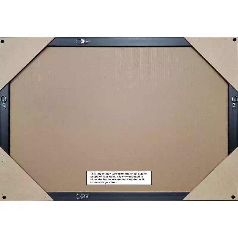 Specchio da bagno da parete Morgan 50x66 cm, senza smussatura, bianco/blu: stile moderno, cornice in legno, montaggio a parete