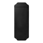 Specchio da parete con cornice Plumley 18"x48", nero