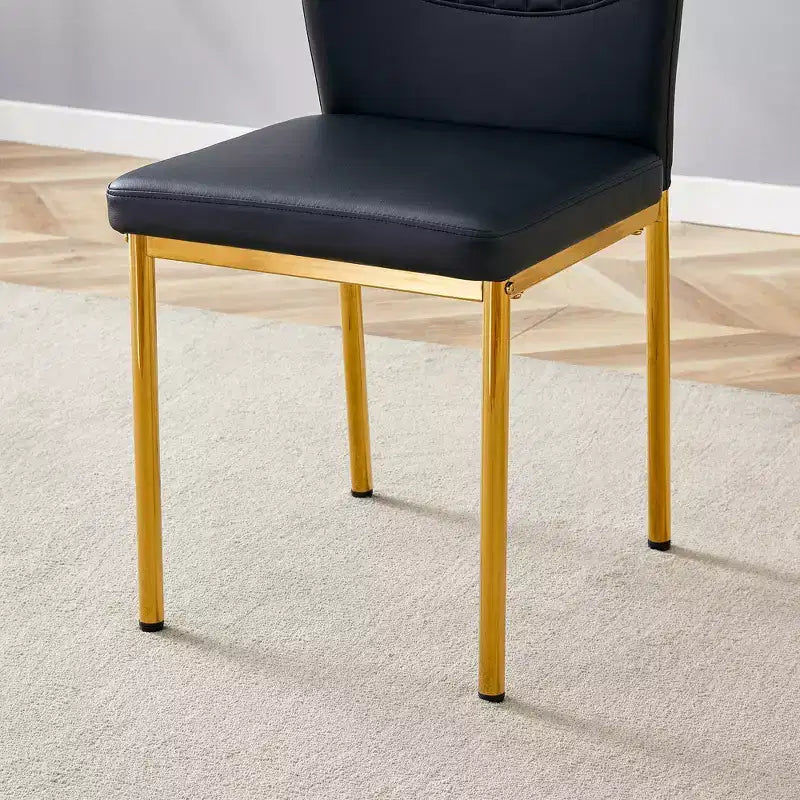 Panca da pranzo moderna trapuntata in lino, gambe in legno di gomma nere
