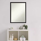 Specchio da parete per bagno Svelte Petite Bevel in legno