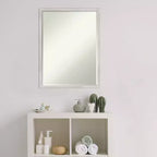 Specchio da parete per bagno Svelte Petite Bevel in legno