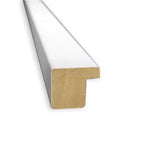 Specchio da parete per bagno Svelte Petite Bevel in legno
