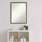 Specchio da parete per bagno Svelte Petite Bevel in legno