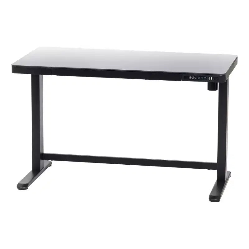 IRIS USA Electric Standing Desk Height Adjustable with USB Port