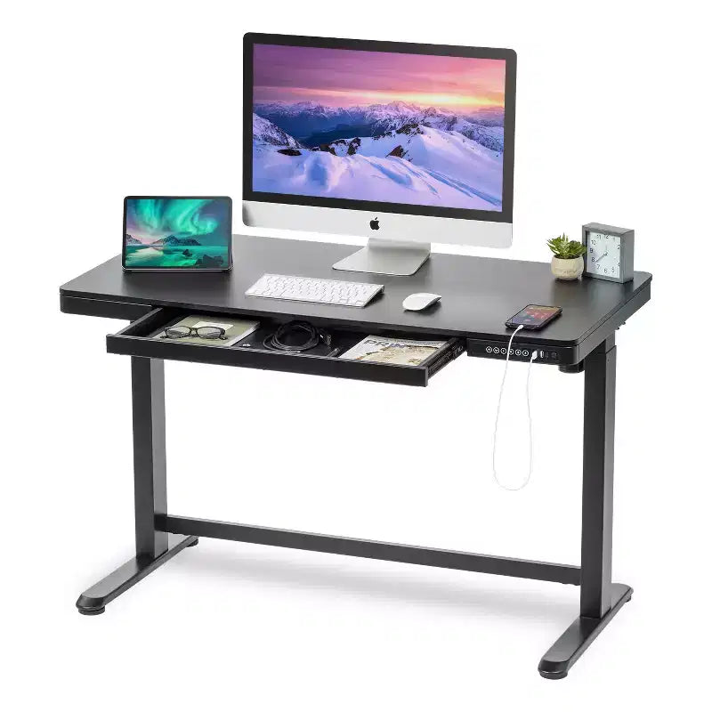 Scrivania Elettrica Regolabile in Altezza con Porta USB