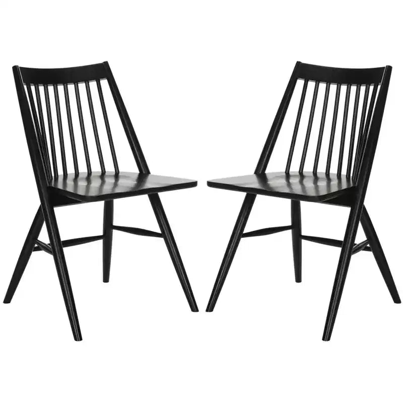 Wren 19 H Spindle Dining Chair (Set of 2) - DCH1000 - Safavieh