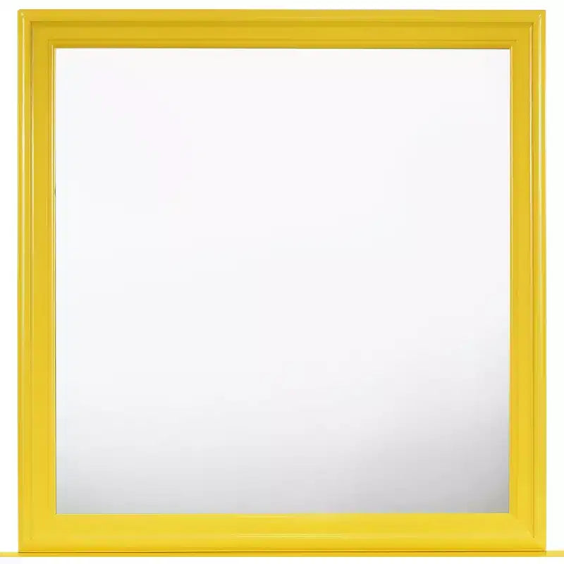 Specchio da comò classico con cornice in legno, 38" x 38"