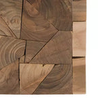 Sgabello quadrato Forbes Teak – Rovere medio