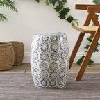 Sgabello/Tavolino d'appoggio in ceramica Suzani Lula 17.25