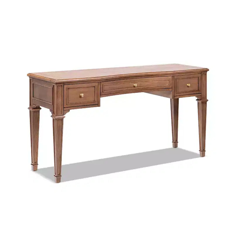 Scrivania direzionale in legno Dauphin 55 con 3 cassetti