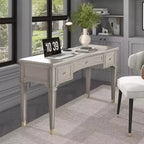 Scrivania direzionale in legno Dauphin 55 con 3 cassetti