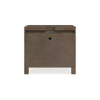Comodino Cabalynn con 2 cassetti, marrone chiaro
