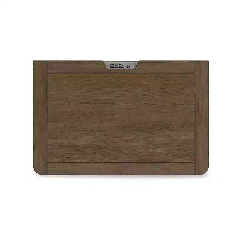 Comodino Cabalynn con 2 cassetti, marrone chiaro