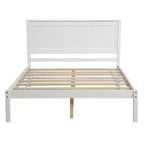Struttura letto in legno Queen/Full/Twin con testiera 4W