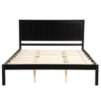 Struttura letto in legno Queen/Full/Twin con testiera 4W