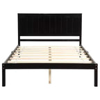 Struttura letto in legno Queen/Full/Twin con testiera 4W