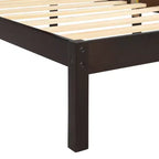 Struttura letto in legno Queen/Full/Twin con testiera 4W