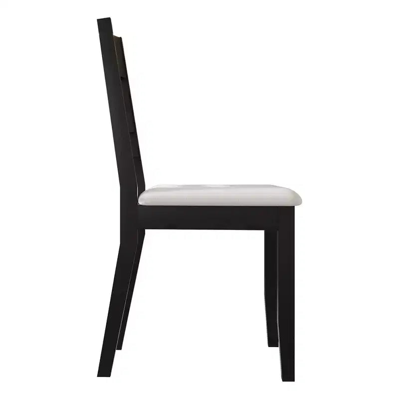 Sedia da pranzo in legno con rivestimento grigio caldo