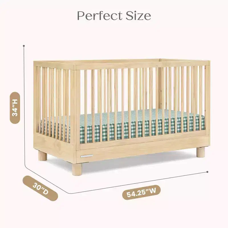 Culla trasformabile Ari 4 in 1 a grandezza naturale