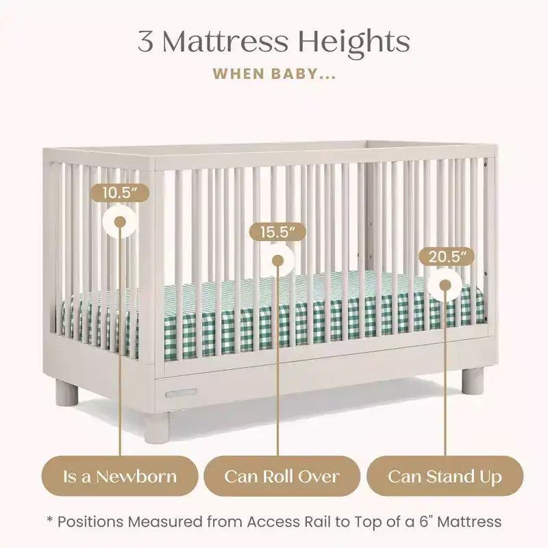 Culla trasformabile Ari 4 in 1 a grandezza naturale